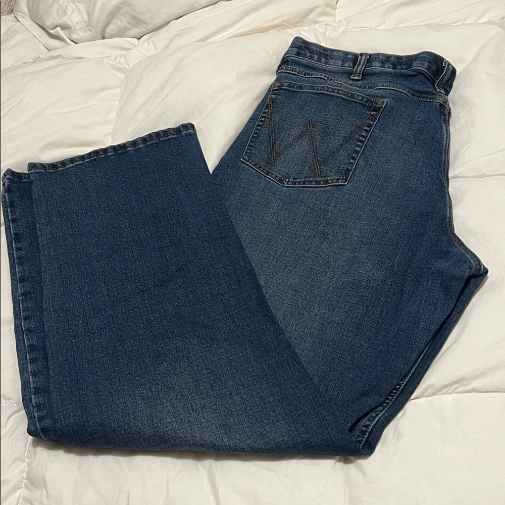 Men’s Wranglers 20X Jeans 38X32 Relaxed Fit Great Jeans ! 👖 Dark stonewash NWOT